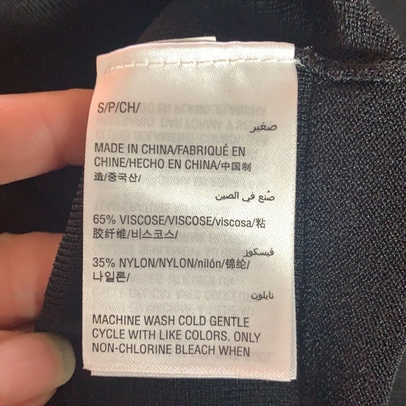 I-N-C International Concepts Black Bell Sleeve Knitted Sweater Size S - Picture 8 of 11